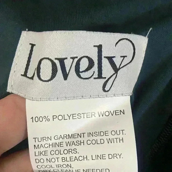 New Lovely One Shoulder Satin Trumpet Dress Size 22W - Picture 4 of 4